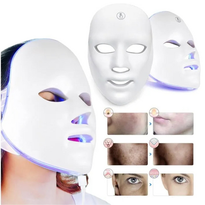 Rechargeable LED Photon Mask - Spa-Quality Glow at Home