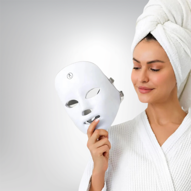 Rechargeable LED Photon Mask - Spa-Quality Glow at Home